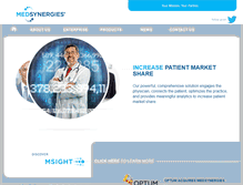 Tablet Screenshot of medsynergies.com
